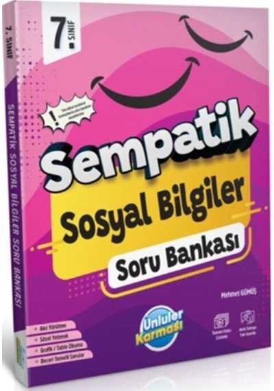 7. Sınıf Sosyal Bilgiler Sempatik Soru Bankası Ünlüler Karması