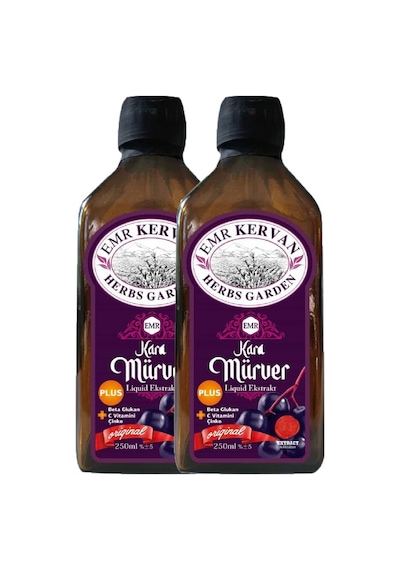 Emr Kervan Karamürver Ekstrakt&Beta Glokan&C Vitamini 250 Ml 2 Ad