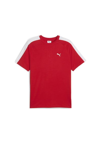 Puma T7 Erkek Kırmızı Günlük Stil T-shirt 62959211 Kırmızı
