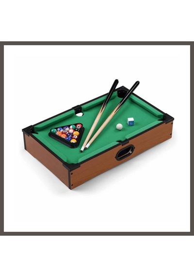 Bezos Ahşap Masaüstü Bilardo Nxrlvng