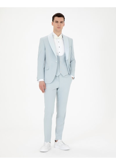 Pierre Cardin 50288078-Vr003 Erkek Smokin Açık Mavi