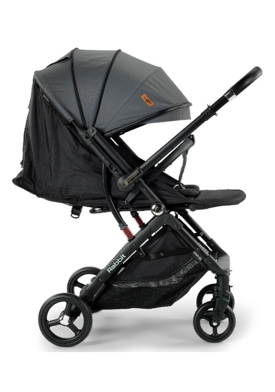 Baby2go Rabbit Çift Yönlü Kabin Bebek Arabası / Gri