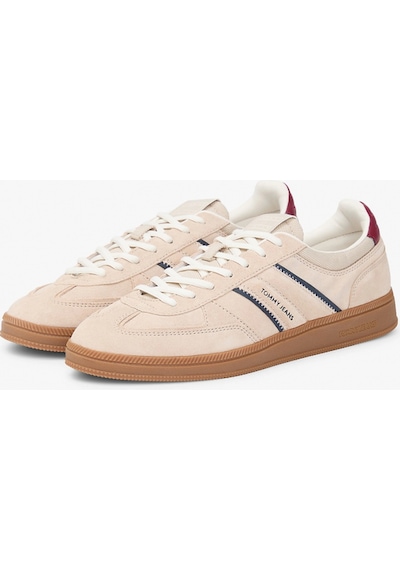 Tommy Hilfiger The Greenwich Edge Süet Erkek Bej Sneaker Em0em01662aby Bej