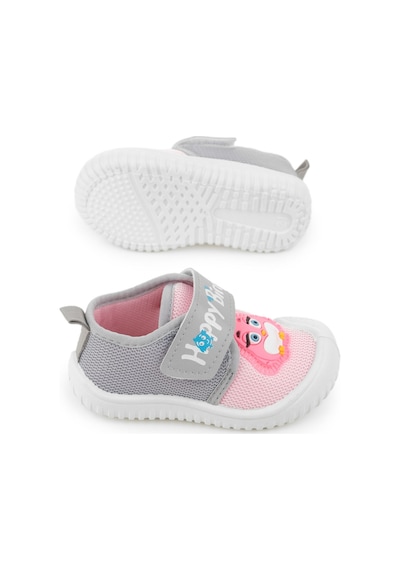 Gezer Yazlık Keten Kız Bebe Happy Birds Cırtlı Ayarlanabilir Ayakkabı Ga2ybm.03356.00.3b6.0a Pembe