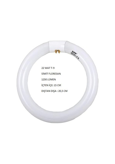 Simit Ampul 22 Wat Beyaz Işık