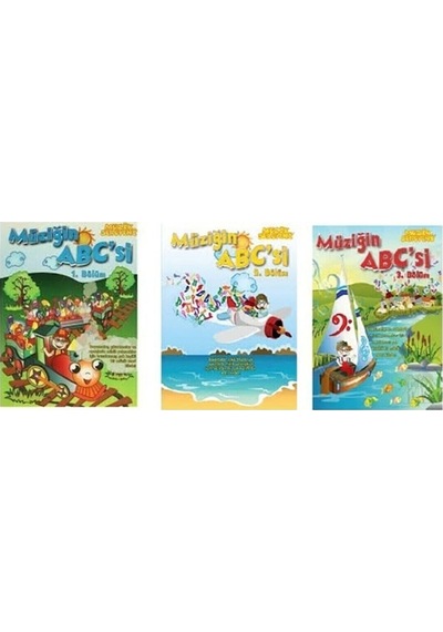 Müziğin Abc 'Si 1 2 Ve 3 (3 Kitap Set)