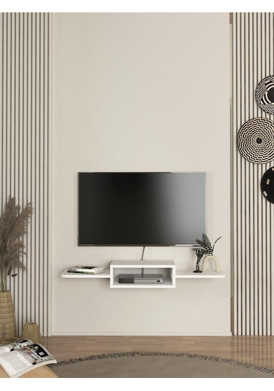 Toby Tv Sehpası Beyaz 115 Cm Diğer