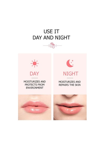 Lip Therapy Çilekli Gece Gündüz Dudak Maskesi 13 Gr, Mın298