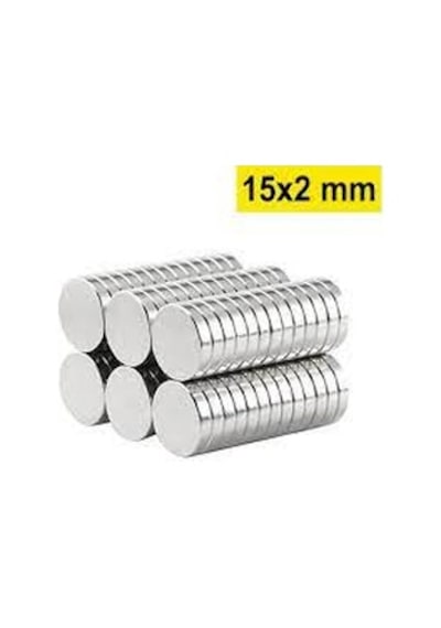 Neodyum Mıknatıs 15x2 Mm 10 Adet