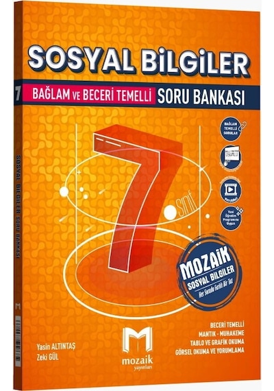 Mozaik Yayınları 7. Sınıf Sosyal Bilgiler Soru Bankası