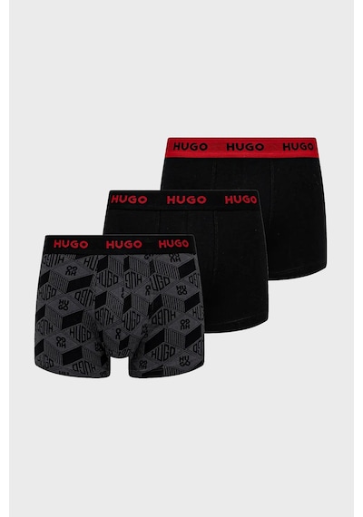 Hugo Erkek Boxer 50532550 986 Siyah Siyah