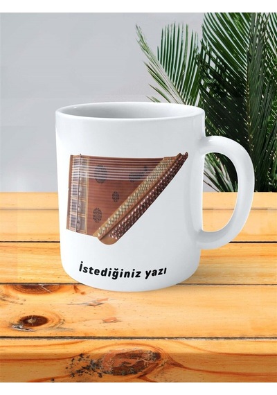 Kanun Baskılı Kupa Bardak Kişiye Özel Model 1 Çok Renkli