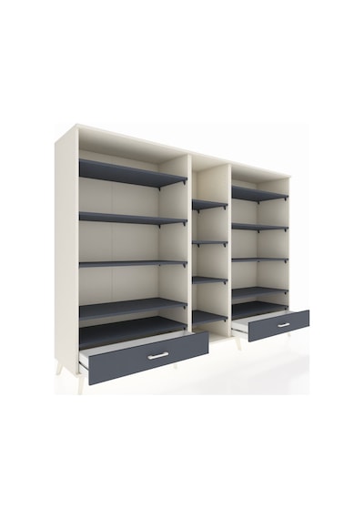 Hyperion Dolap 14 Raflı 2 Çekmeceli 220x44x163 Aytaşı-antrasit Aytaşı-antrasit Hyperion Dolap 14 Raflı 2 Çekmeceli 220x44x163 Aytaşı-antrasit Aytaşı-antrasit
