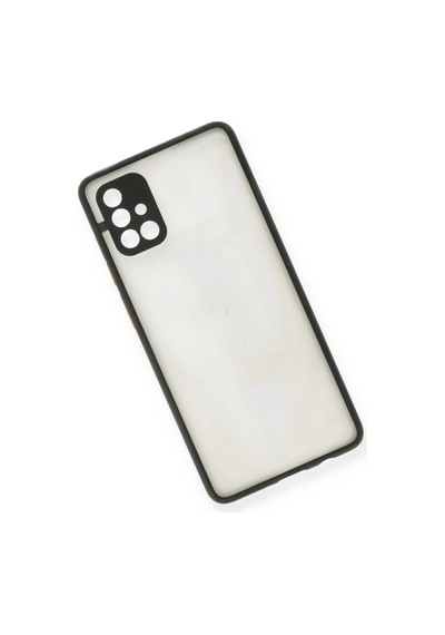 Samsung Galaxy A71 Kılıf Montreal Silikon Kapak - Siyah