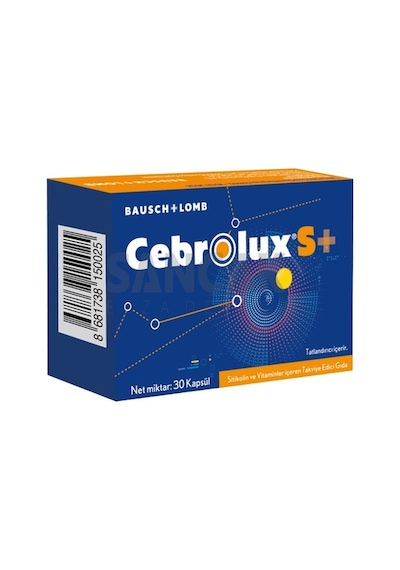 Cebrolux S + Sitikolin Vitamin 30 Kapsül