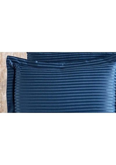 Bella Bambu Jakar Kumaş Indigo Çift Kiş. Nevresim Takımı 6 Parça - 1181 Renkli