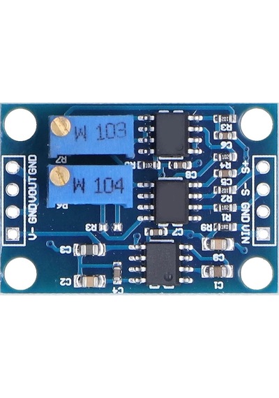 Ad620 Micro Voltaj Sinyal Kuvvetlenirici Modül Dc 12v Mikro Küçük Gerilim Ölçme Kartı Enst.yükselti