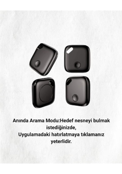 Tr İos Uyumlu Smart Tag Uzun Pil Ömrü Bul Uygulaması İle Entegre Akıllı Takip Cihazı