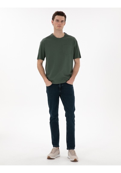 Pierre Cardin Erkek Koyu Yeşil Tişört Basic 50306991-vr079 Koyu Yeşil Pierre Cardin Erkek Koyu Yeşil Tişört Basic 50306991-vr079 Koyu Yeşil
