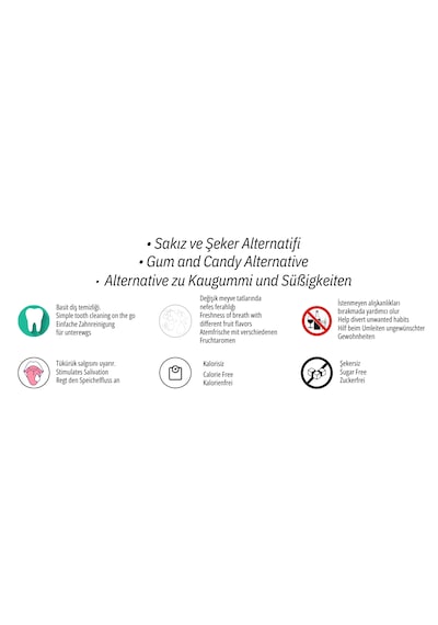 Mucize Şeftali Buzlu Çay Aromalı Kürdan Refill Doypak