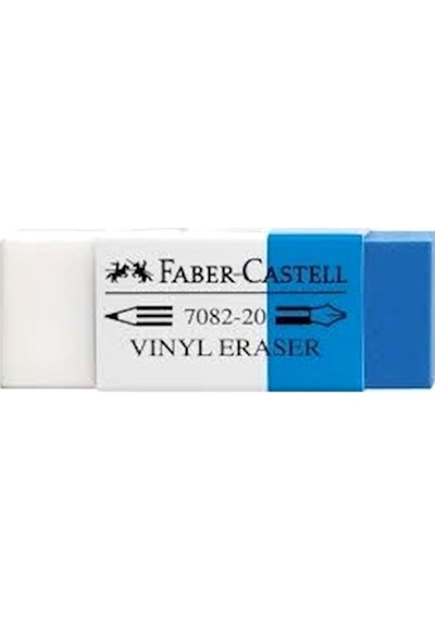 Faber Castell Mavi Beyaz Silgi 2 Adet