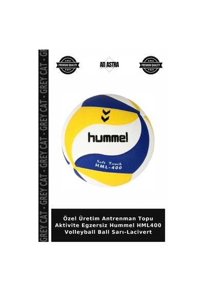 Özel Üretim Antrenman Topu Aktivite Egzersiz Hummel Hml400 Volleyball Ball Sarı-lacivert Sarı - Lacivert