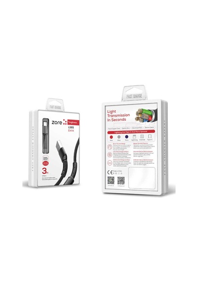 Hasır Kırılmaya Dayanıklı 3M Ls65 Type-C Usb Kablo