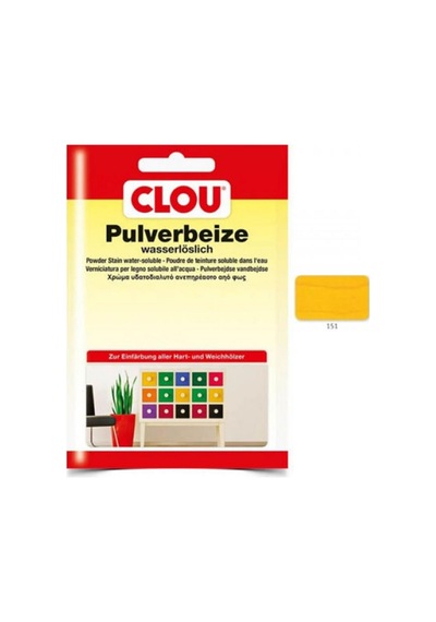 Suda Çözülen Oksit Toz Ahşap Boyasıclou Oksit Toz Boya Nr:151 Sarı G 5gr-5164