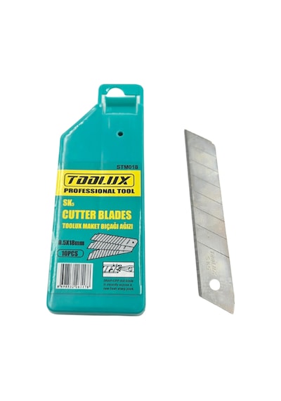 Eltos Stm018 18mm Maket Bıçağı Yedeği 10 Adet