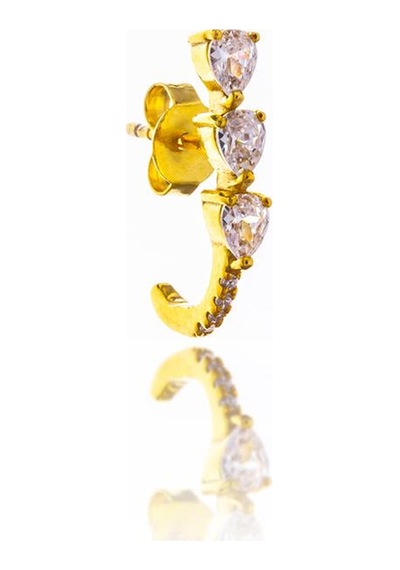 Just Love Gümüş Küpe-399 Gold