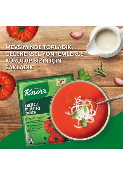 Knorr Kremalı Domates Çorbası 10 x 69 G