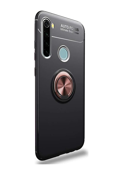 Microsonic Xiaomi Redmi Note 8T Kılıf Kickstand Ring Holder