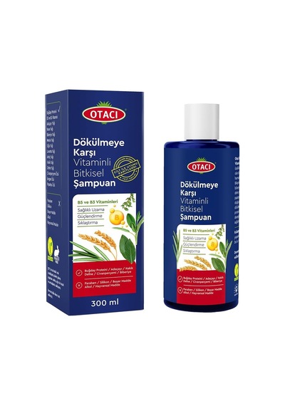 Otacı Dökülmeye Karşı Vitaminli Bitkisel Şampuan Eczanelere Özel