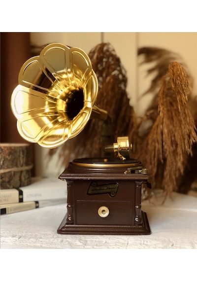 Nostaljik Müzik Kutusu Gramofon