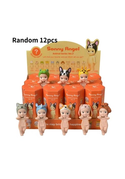 Sonny Angel Hipper Animal Series Ver.3 Blind Box 1 Adet Çok Renkli