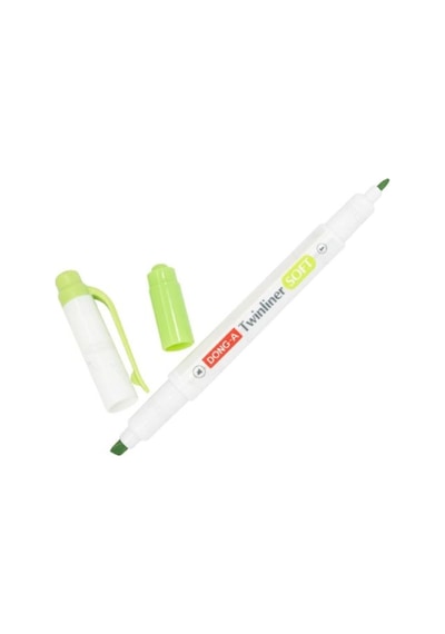Donga Twinliner Soft Soluk Yeşil N/41 Fosforlu Çift Taraflı Yeşil