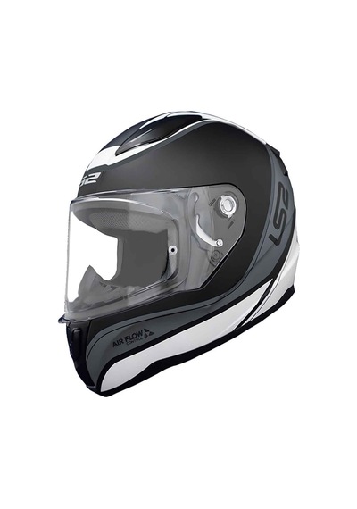 Ls2 Rapid 2 Deeper Kapalı Kask Siyah - Beyaz