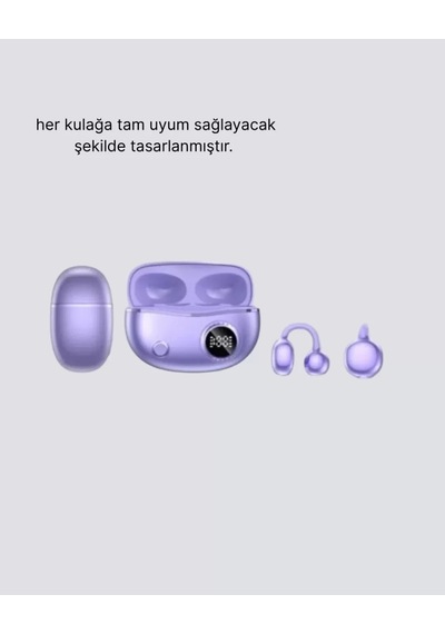 Home Kulak Arkası Klipsli Bluetooth Kulaklık Yxg10 Silikon Malzemeli Ergonomik Diğer