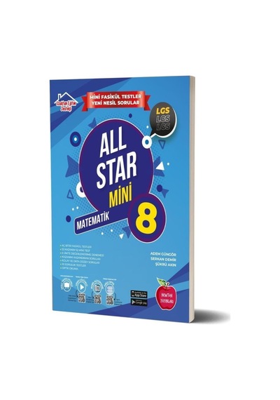 8. Sınıf Mini Matematik All Star Yeni Nesil Sorular- Newton Yayınları