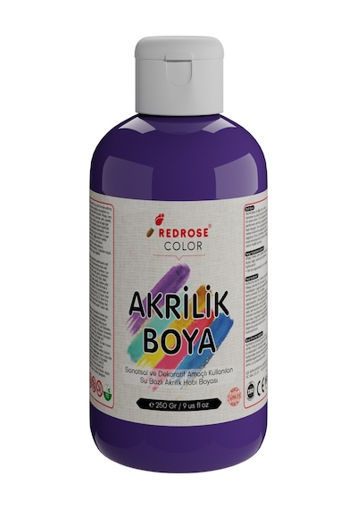 Red Rose Mor Akrilik Boya 250 G
