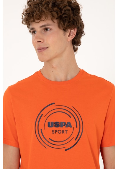 U.S. Polo Assn. Erkek Regular Fit Bisiklet Yaka Nar Çiçeği Tişört 50300261-VR039 U.S. Polo Assn. Erkek Regular Fit Bisiklet Yaka Nar Çiçeği Tişört 50300261-VR039
