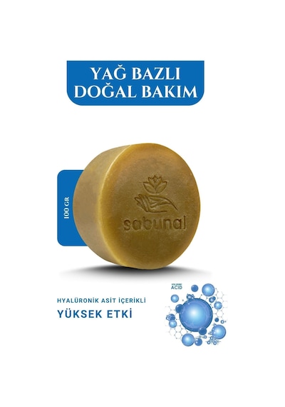 Sabunal Kolajen Sabunu - Hyaluronik Asit ve Kojik Asit İçerikli Aydınlatıcı Sabun 100 G