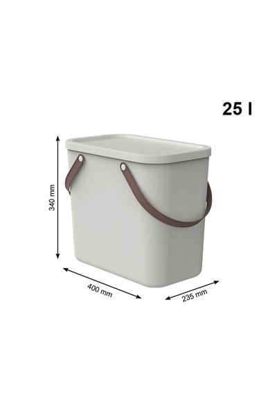 Albula Modern Depolama Kutusu 25l Beyaz