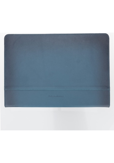 Bouletta Chester Deri 13-14 inç Apple Uyumlu MacBook Kılıfı BRN4EF Mavl