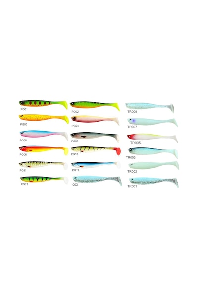 Lucky John Basara 3d Soft Swim 2.5 6.35 Cm 8p Silikon Yem