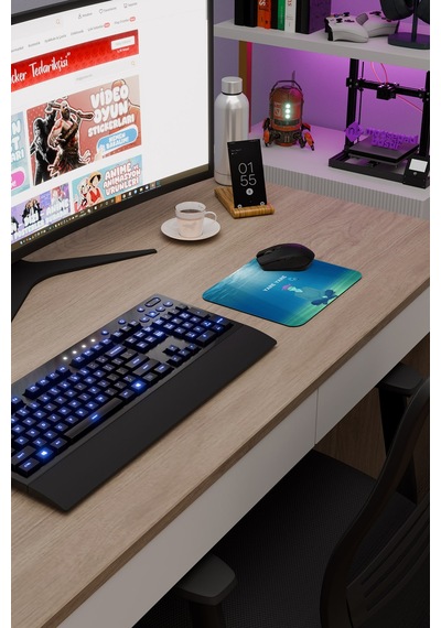 Saiki Kusuo Anime V2 - 22x18 Gaming Kauçuk Kaymaz Taban Mouse Pad Fare Altlığı