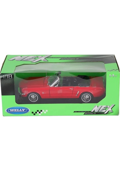 12519 Welly 1 18 1964 1 2 Ford Mustang Co