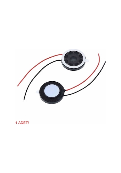 Hoparlör 1w 8ohm 20mm Yuvarlak 10cm Kablolu Mini 2cm Speaker Ses Müzik Amfi Ürün Müze Otomobil