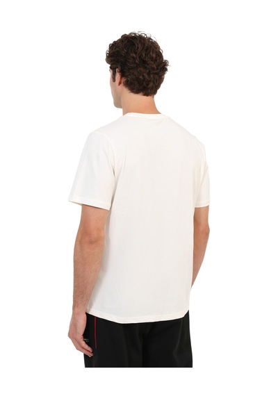 Lumberjack Kısa Kol T-shirt Erkek Beyaz Mb Ct102 C Nk T-sh