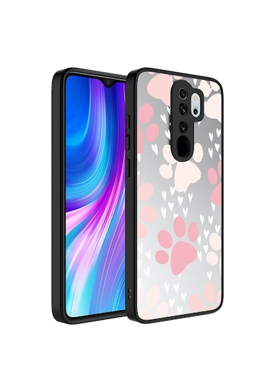 Xiaomi Redmi Note 8 Pro Kılıf Aynalı Desenli Kamera Korumalı Parlak Zore Mirror Kılıf